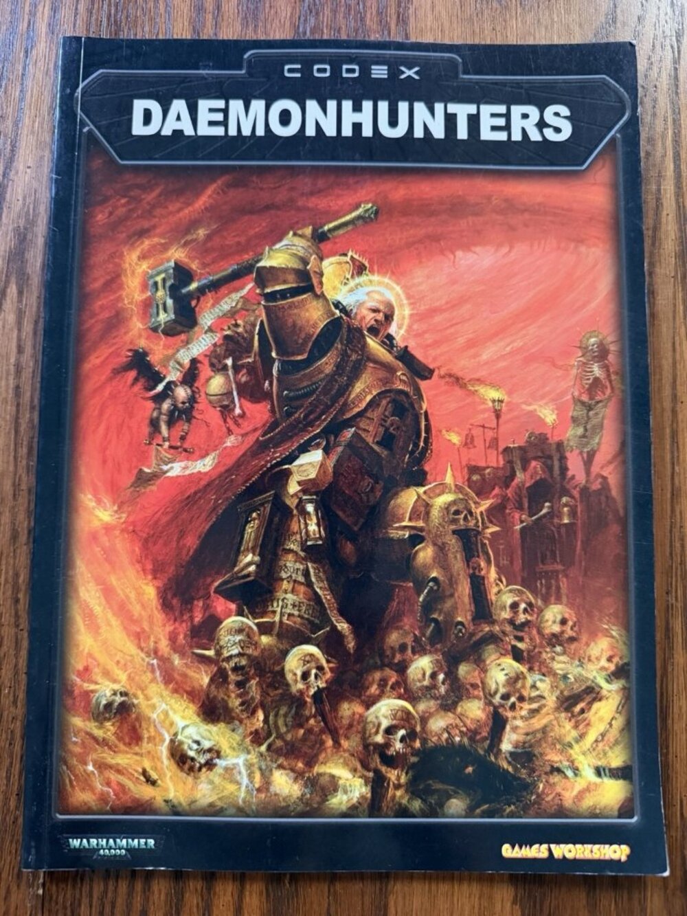 Warhammer 40,000 Codex Daemonhunters 2nd Printing 2002 Games Workshop OOP